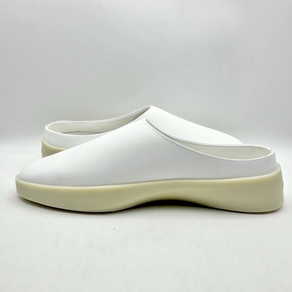 Wolf & Shepherd Mens Cruise Mule Slip On Shoes US 11 EU 44 White NIB main image 9